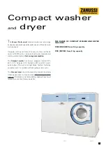 Preview for 7 page of Zanussi Clothes Dryer Brochure & Specs