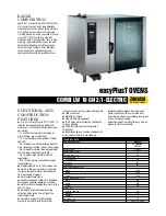 Zanussi COMBI LW 10 GN Technical Data preview