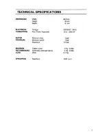 Preview for 5 page of Zanussi Compact FC 1000 Instruction Booklet