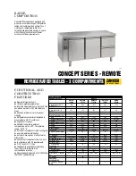 Preview for 1 page of Zanussi Concept 727109 Specifications