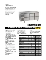 Zanussi Concept Counters 727106 Specifications предпросмотр