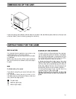 Preview for 5 page of Zanussi cooker Operating Insructions