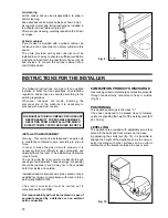 Предварительный просмотр 12 страницы Zanussi cooker Operating Insructions