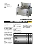 Preview for 1 page of Zanussi CR42 Specifications