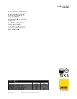 Preview for 2 page of Zanussi CR42 Specifications