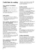 Preview for 8 page of Zanussi Cuisinair FB 515M Use And Care Instructions Manual