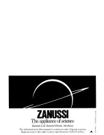 Предварительный просмотр 24 страницы Zanussi Cuisinair FBI 783 W Instructions For The Use And Care