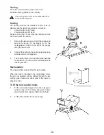 Preview for 14 page of Zanussi CWH 6065 Instruction Booklet