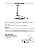 Предварительный просмотр 4 страницы Zanussi CWH 9065X Instruction Booklet