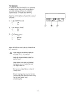 Предварительный просмотр 5 страницы Zanussi CWH 9065X Instruction Booklet