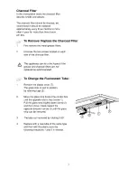 Предварительный просмотр 7 страницы Zanussi CWH 9065X Instruction Booklet