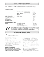 Предварительный просмотр 10 страницы Zanussi CWH 9065X Instruction Booklet