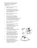 Предварительный просмотр 13 страницы Zanussi CWH 9065X Instruction Booklet