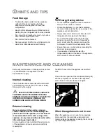 Preview for 8 page of Zanussi CZL 145 W Instruction Booklet