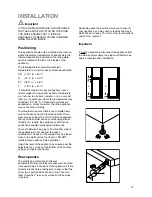 Preview for 13 page of Zanussi CZUF 145 W Instruction Booklet