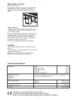 Preview for 6 page of Zanussi DA 4142 Instruction Book