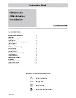 Preview for 8 page of Zanussi DA 6141 Instruction Booklet