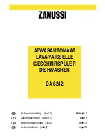 Zanussi DA6242 Instruction Book preview