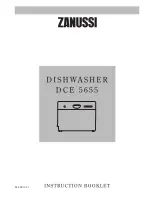 Zanussi DCE 5655 Instruction Booklet preview