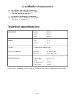 Preview for 16 page of Zanussi DCS 14 W Instruction Booklet