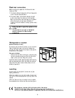 Preview for 26 page of Zanussi DE 3043 Instruction Book