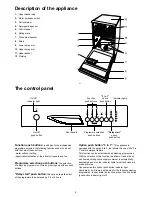 Предварительный просмотр 6 страницы Zanussi DE 4944 Instruction Book