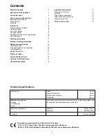 Preview for 2 page of Zanussi DE 6854 Instruction Book