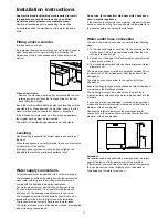 Предварительный просмотр 17 страницы Zanussi DE 6854 Instruction Book