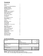 Preview for 2 page of Zanussi DE 6956 X Instruction Book