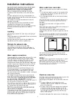 Preview for 4 page of Zanussi DE 6956 X Instruction Book