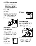 Preview for 5 page of Zanussi DE 6956 X Instruction Book