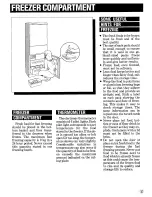 Preview for 17 page of Zanussi DF 102/3T Instruction Booklet