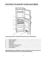 Предварительный просмотр 5 страницы Zanussi DF 30 Instructions For The Use