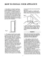 Предварительный просмотр 6 страницы Zanussi DF 30 Instructions For The Use