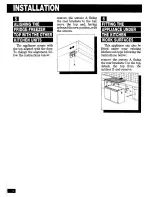 Preview for 6 page of Zanussi DF 45/30 SS Instruction Booklet