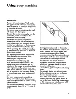 Preview for 9 page of Zanussi DF36 Instructions For The Use And Care