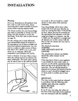 Предварительный просмотр 7 страницы Zanussi DF36 Instructions For Use Manual