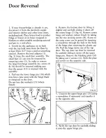 Preview for 16 page of Zanussi DF47 Instructions For The Use And Care