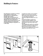 Preview for 27 page of Zanussi DI 104B Instructions For Use And Care Manual