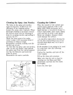 Предварительный просмотр 22 страницы Zanussi DI 110 TCR/C Instructions For Use Manual