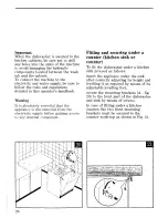 Предварительный просмотр 27 страницы Zanussi DI 110 TCR/C Instructions For Use Manual