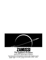 Предварительный просмотр 40 страницы Zanussi DI 110 TCR/C Instructions For Use Manual