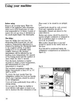 Preview for 16 page of Zanussi DI 220/75 Instructions For The Use And Care