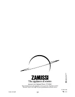 Предварительный просмотр 32 страницы Zanussi DI 460 Instruction Booklet