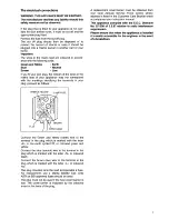 Preview for 7 page of Zanussi DI 50 TCR Instruction Booklet