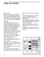 Предварительный просмотр 16 страницы Zanussi Di220/95 Instructions For The Use And Care