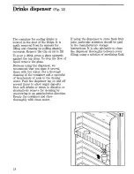 Предварительный просмотр 18 страницы Zanussi Di220/95 Instructions For The Use And Care