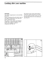 Предварительный просмотр 22 страницы Zanussi Di220/95 Instructions For The Use And Care