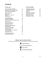 Preview for 4 page of Zanussi DISHWASHER Instruction Booklet