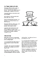 Preview for 8 page of Zanussi Domino ZBX 624 SS User Instructions